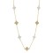 Lănțișor Van Luxy White Gold cu Trifoi și Sidef Natural Mother of Pearl din Argint Placat cu Aur sau Argint Rodiat – Colier Elegant din argint, 3,15 gr